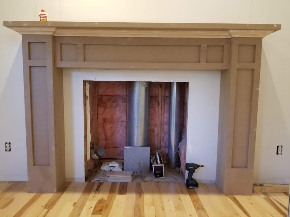 Custom Trim Carpentry - Before