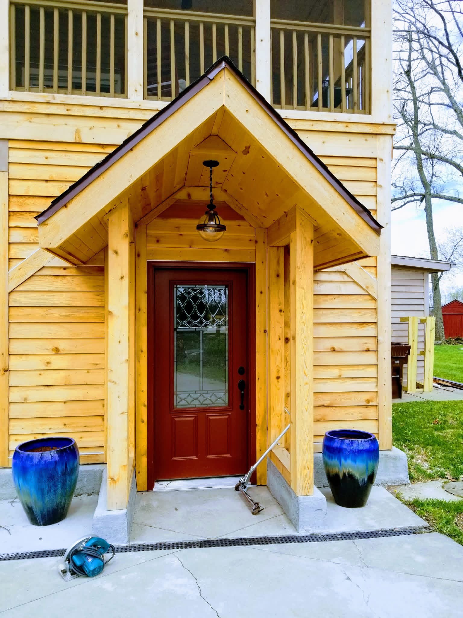 Custom entryway craftsmanship by MICraft Home Solutions